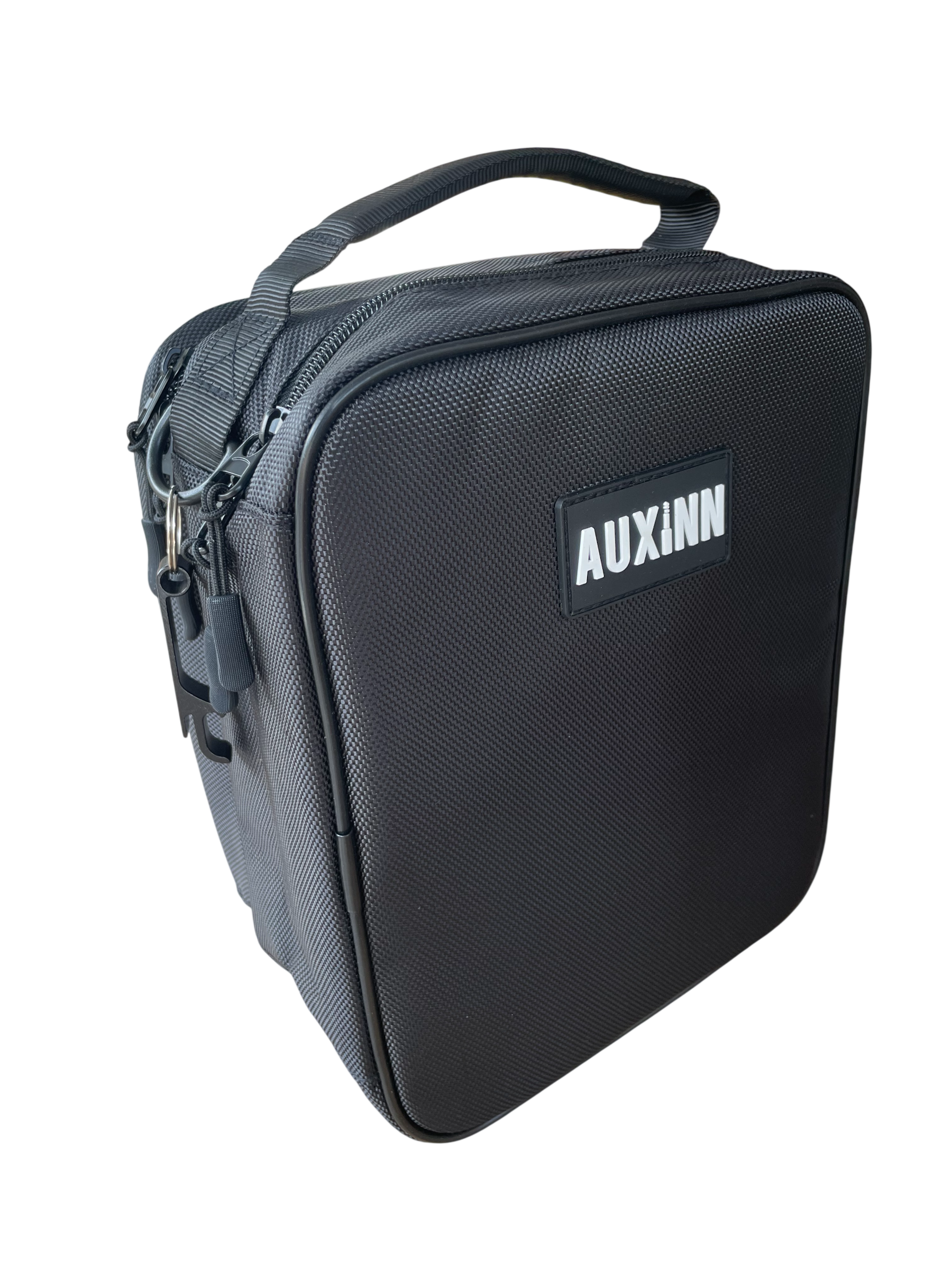 Closed bag with patch detail